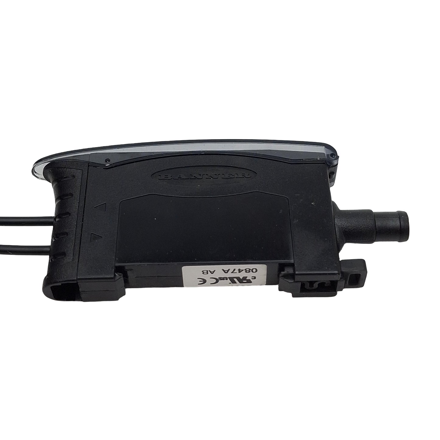 New – Open box Banner D10DPFPQ Fiber Optic Sensor Amplifier, 2PNP, 12-24VDC, 6-Pin M8 Male