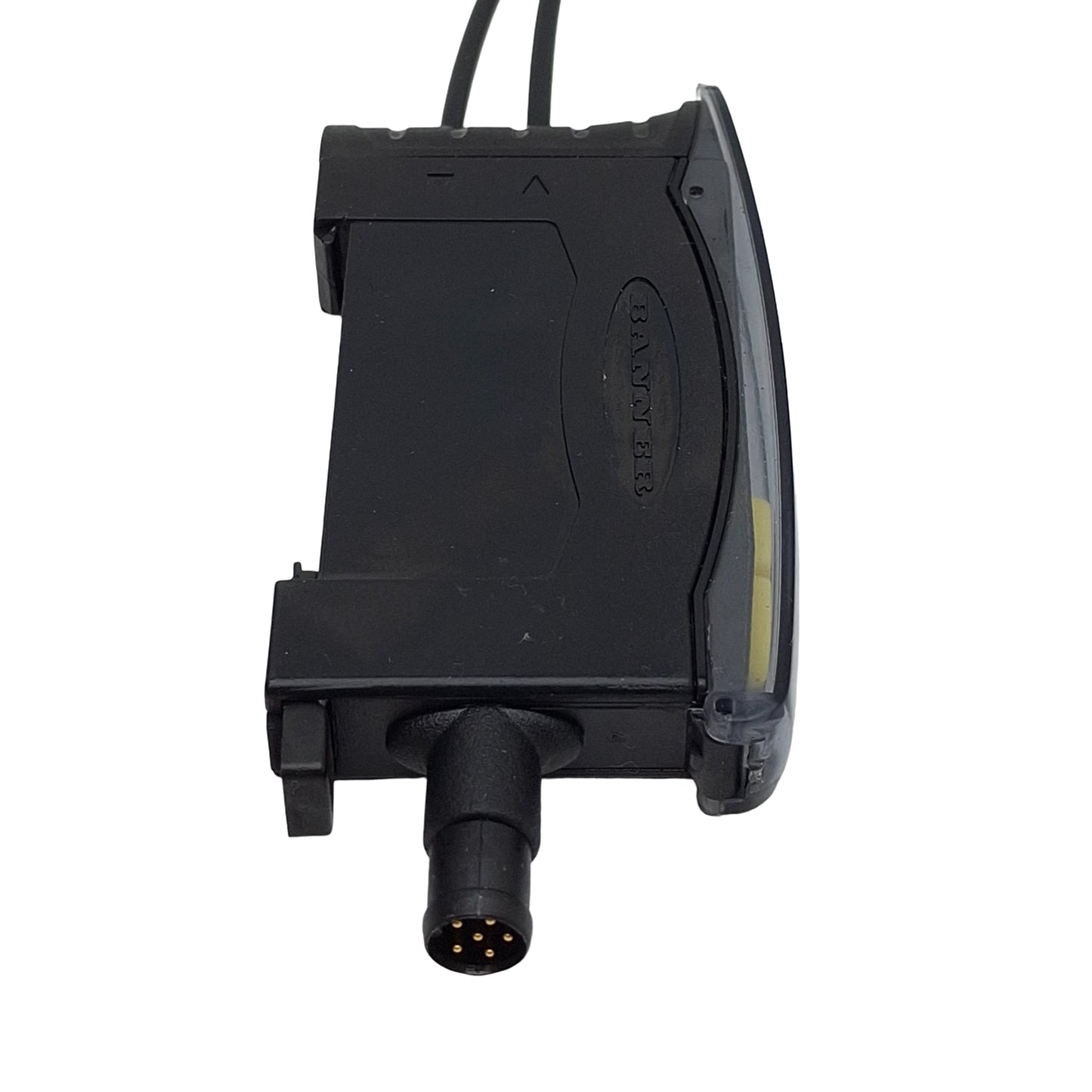 New – Open box Banner D10DPFPQ Fiber Optic Sensor Amplifier, 2PNP, 12-24VDC, 6-Pin M8 Male