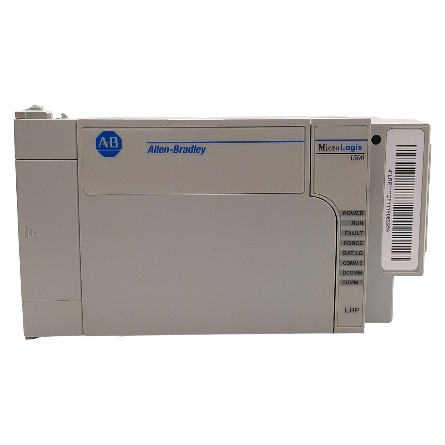 Used Allen Bradley 1764-LRP Ser C Rev F Frn 11 MicroLogix 1500 Processor Unit, 5VDC
