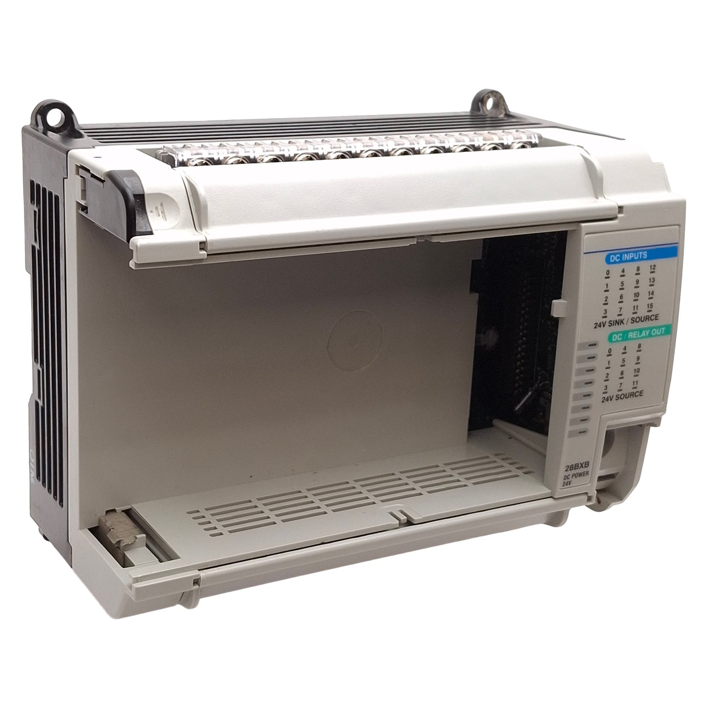 Used Allen Bradley 1764-28BXB MicroLogix 1500 Base, 16x DC Inputs, 12x Relay Outputs