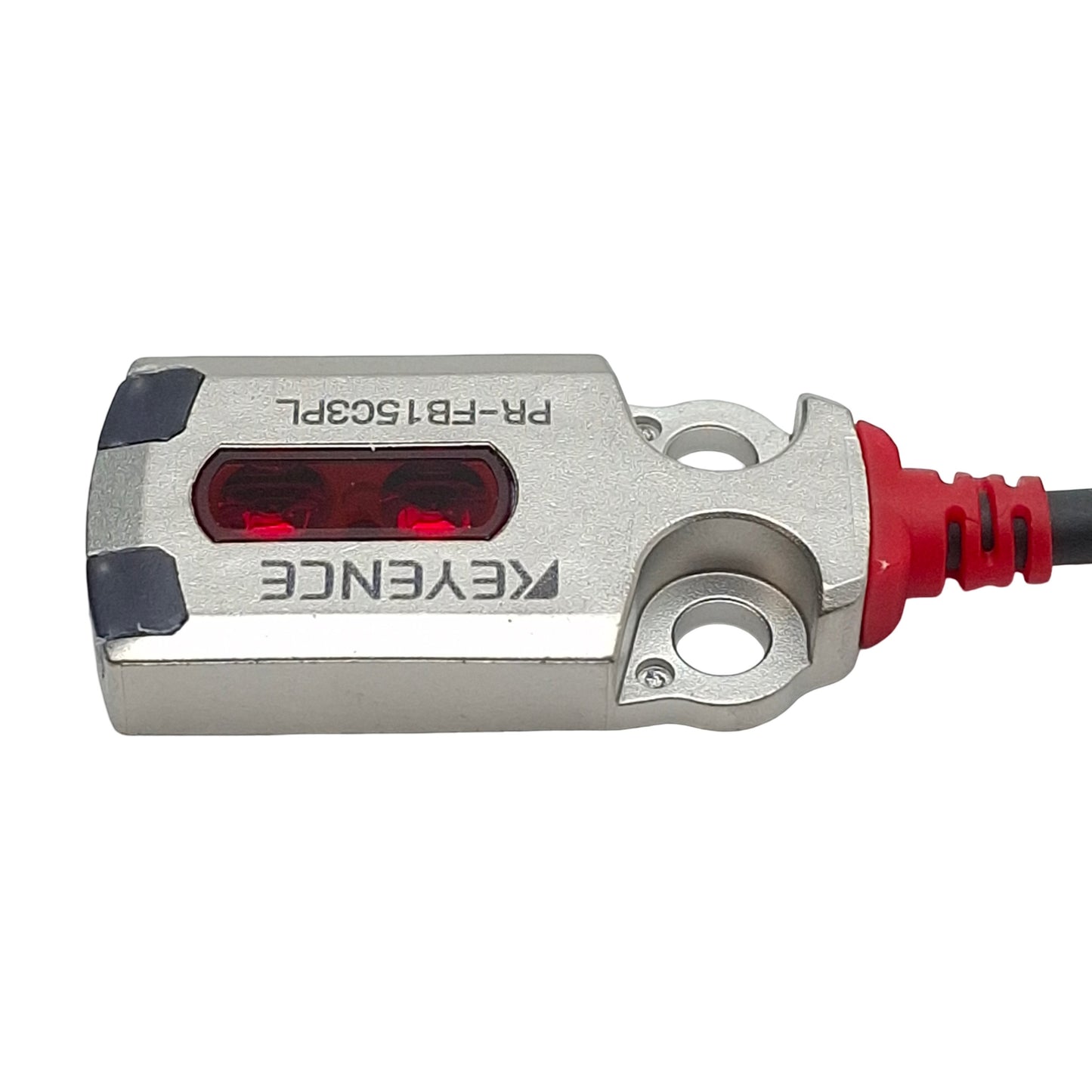 New Keyence PR-FB15C3PL Photoelectric Sensor, PNP, 1-15mm Range, 10-30VDC, 3-Pin M8