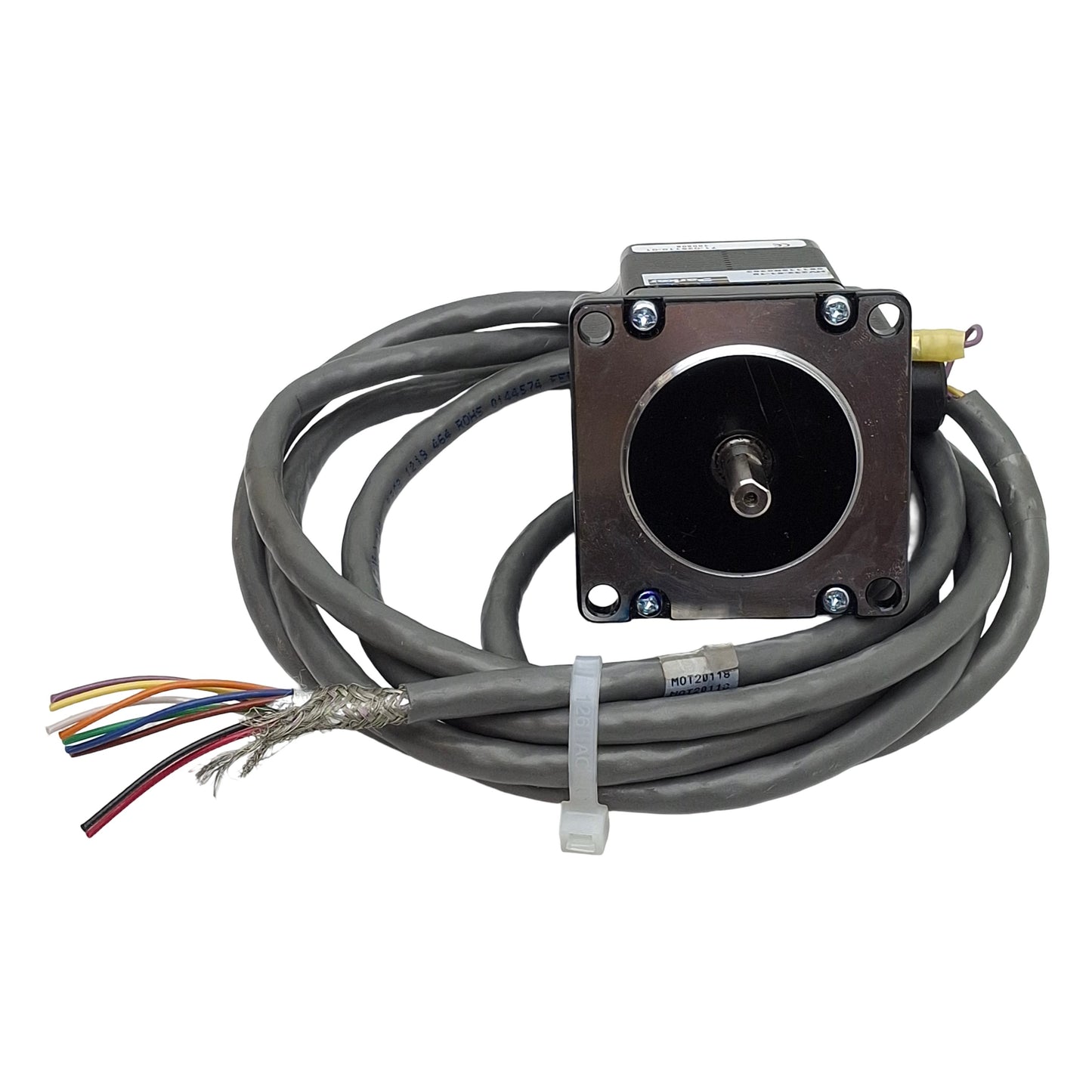 Used Parker HV232-01-10 Stepper Motor, 2-Phase, 1.8° Step, ø0.25in Shaft, NEMA 23