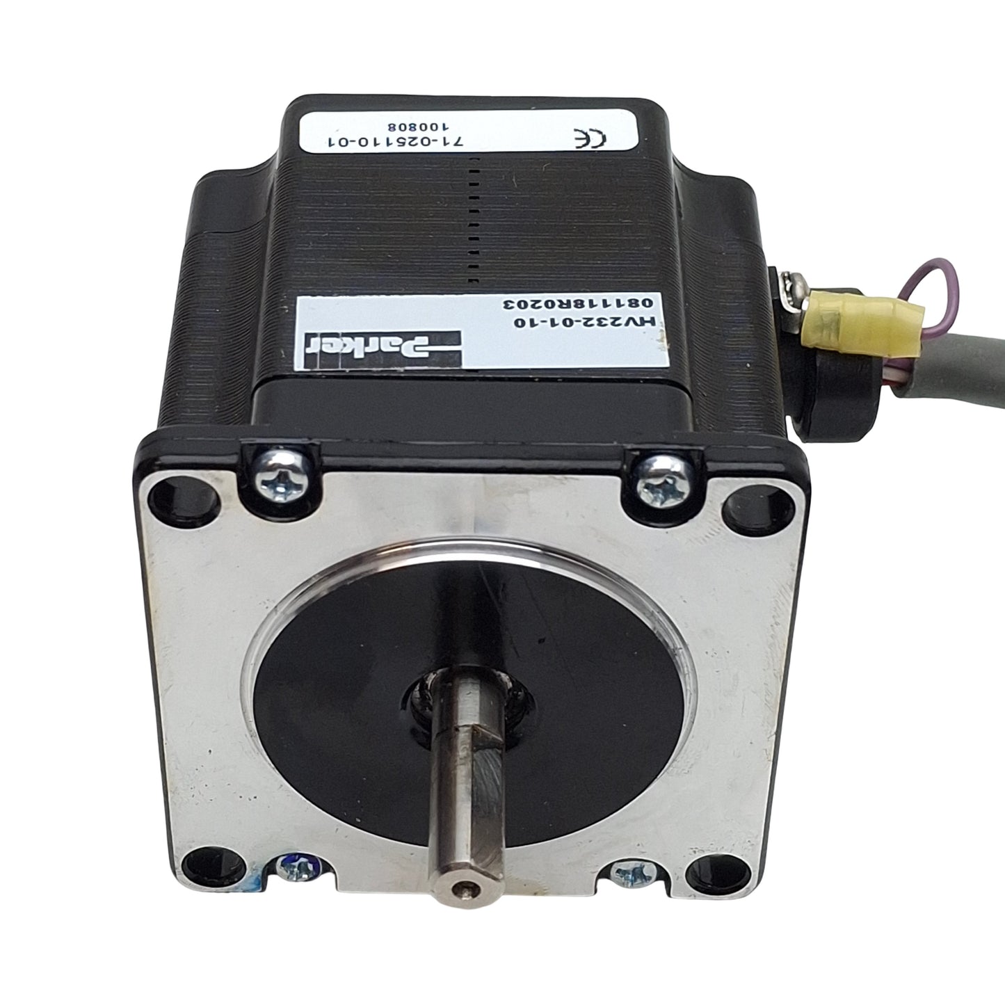 Used Parker HV232-01-10 Stepper Motor, 2-Phase, 1.8° Step, ø0.25in Shaft, NEMA 23