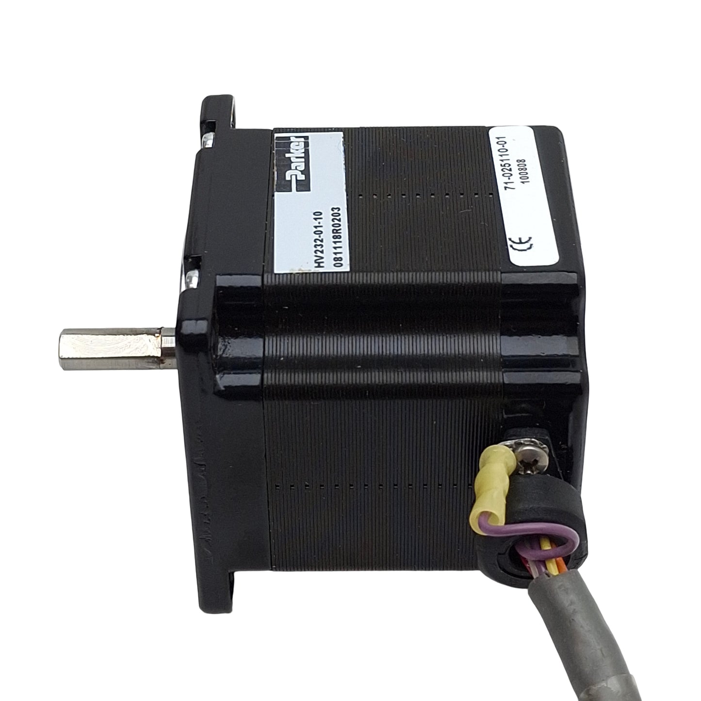 Used Parker HV232-01-10 Stepper Motor, 2-Phase, 1.8° Step, ø0.25in Shaft, NEMA 23