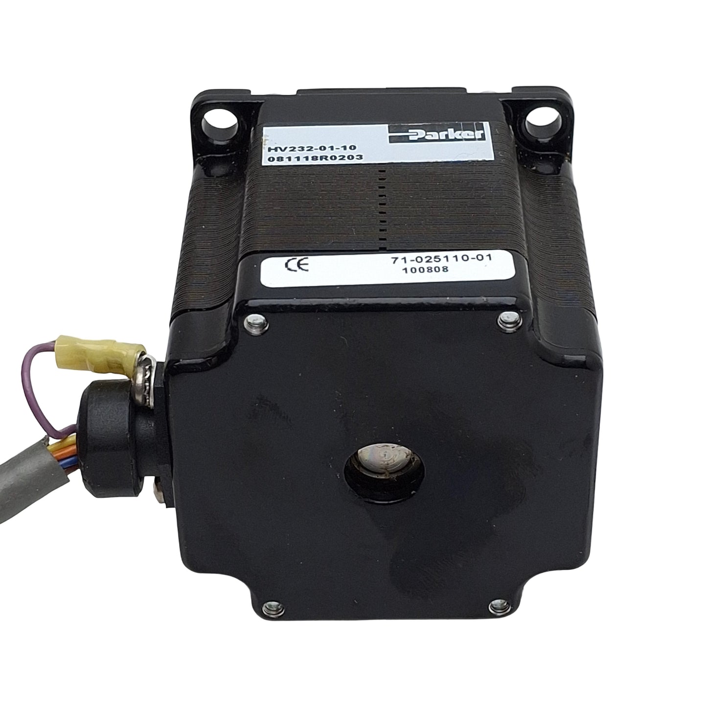 Used Parker HV232-01-10 Stepper Motor, 2-Phase, 1.8° Step, ø0.25in Shaft, NEMA 23