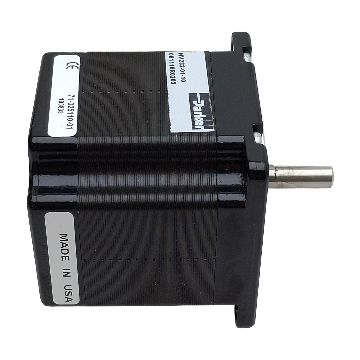 Used Parker HV232-01-10 Stepper Motor, 2-Phase, 1.8° Step, ø0.25in Shaft, NEMA 23