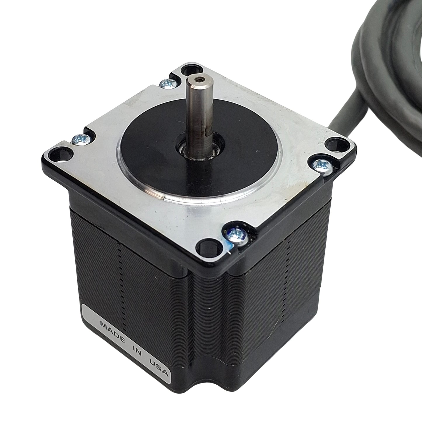 Used Parker HV232-01-10 Stepper Motor, 2-Phase, 1.8° Step, ø0.25in Shaft, NEMA 23