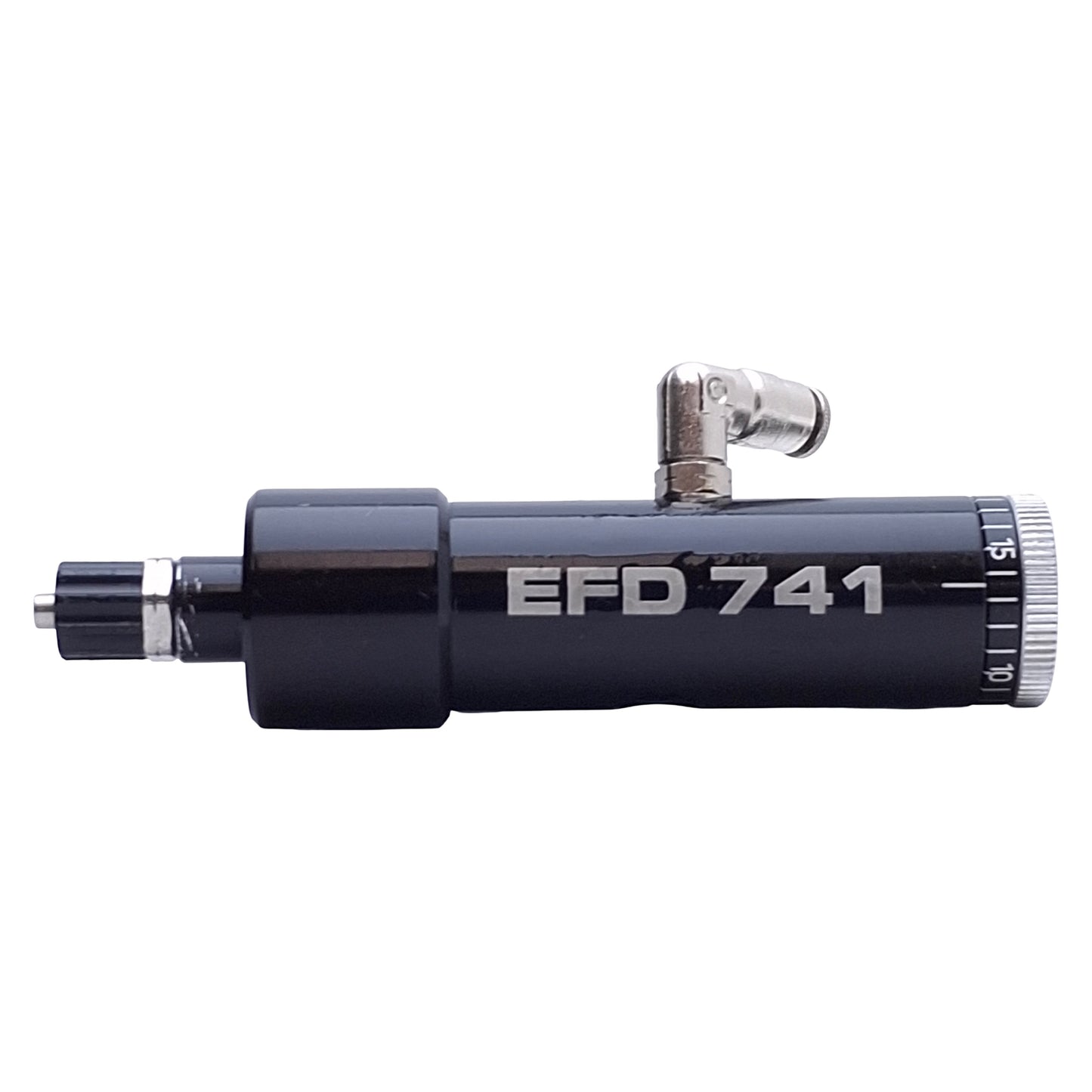 Used Nordson EFD 741V Adjustable Needle Valve 4.8-6.2 bar Actuator, 1/8in NPT