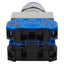 Used Idec ALW29910D-S-24V Illuminated Blue Momentary Pushbutton, ø22mm, 1NO, HW-F10