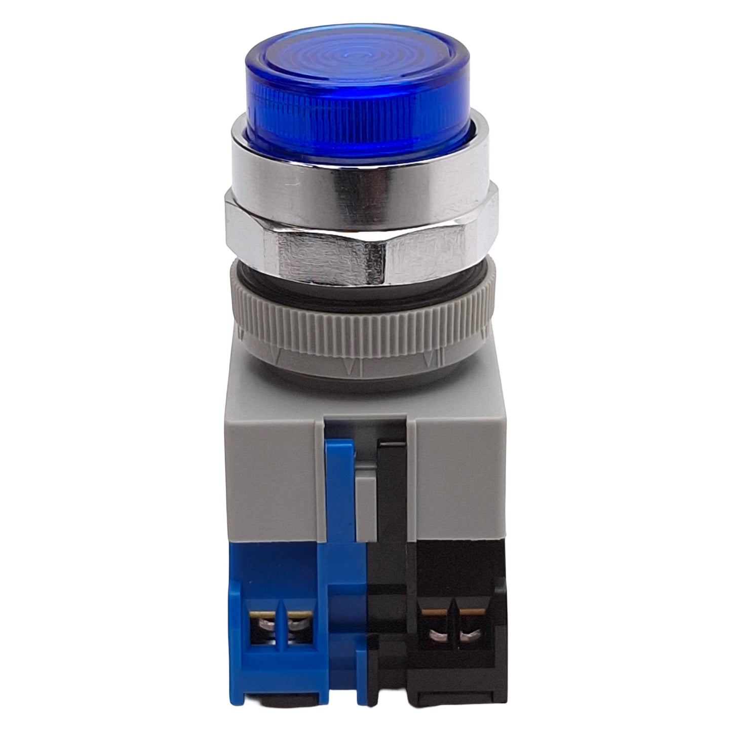 Used Idec ALW29910D-S-24V Illuminated Blue Momentary Pushbutton, ø22mm, 1NO, HW-F10