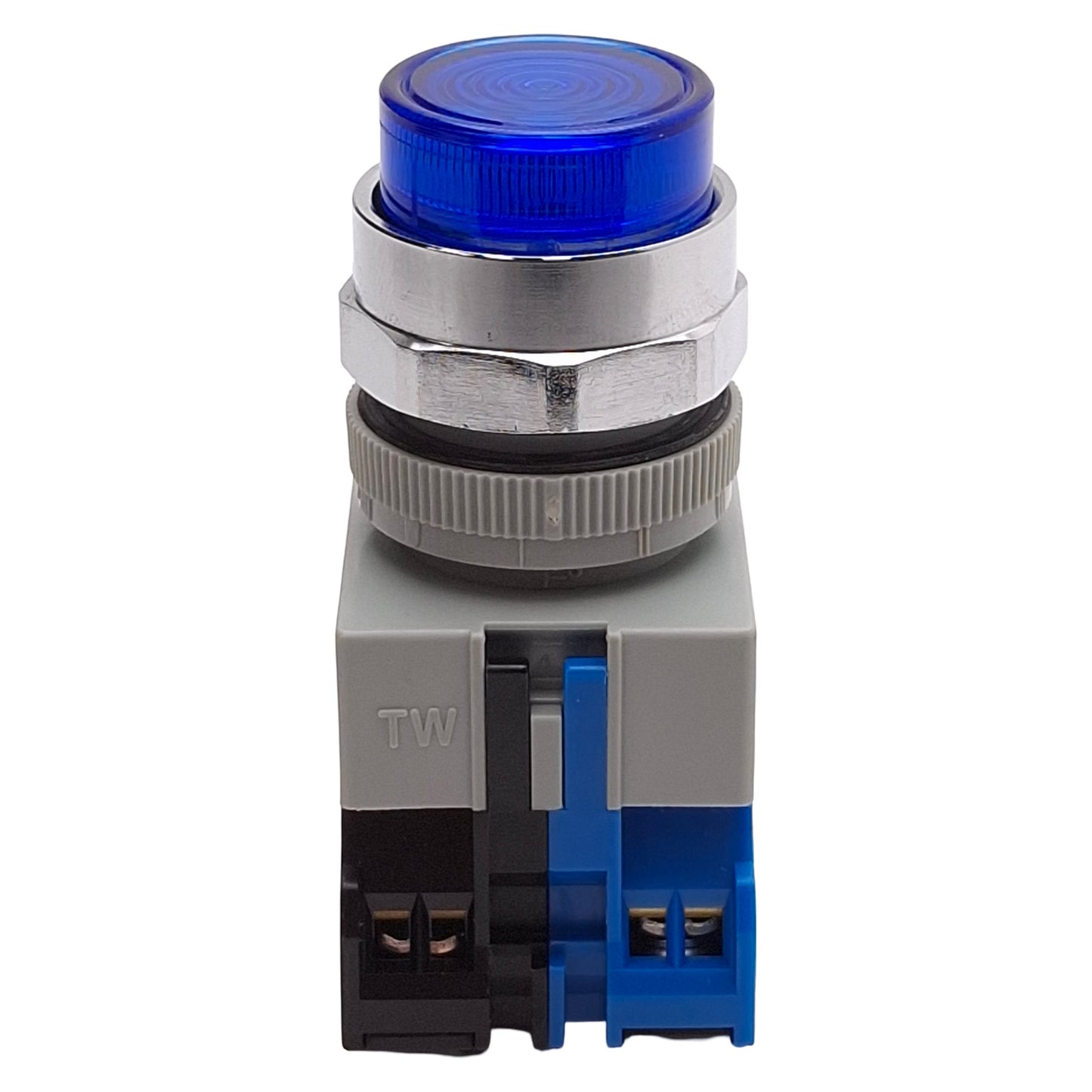 Used Idec ALW29910D-S-24V Illuminated Blue Momentary Pushbutton, ø22mm, 1NO, HW-F10