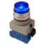 Used Idec ALW29910D-S-24V Illuminated Blue Momentary Pushbutton, ø22mm, 1NO, HW-F10