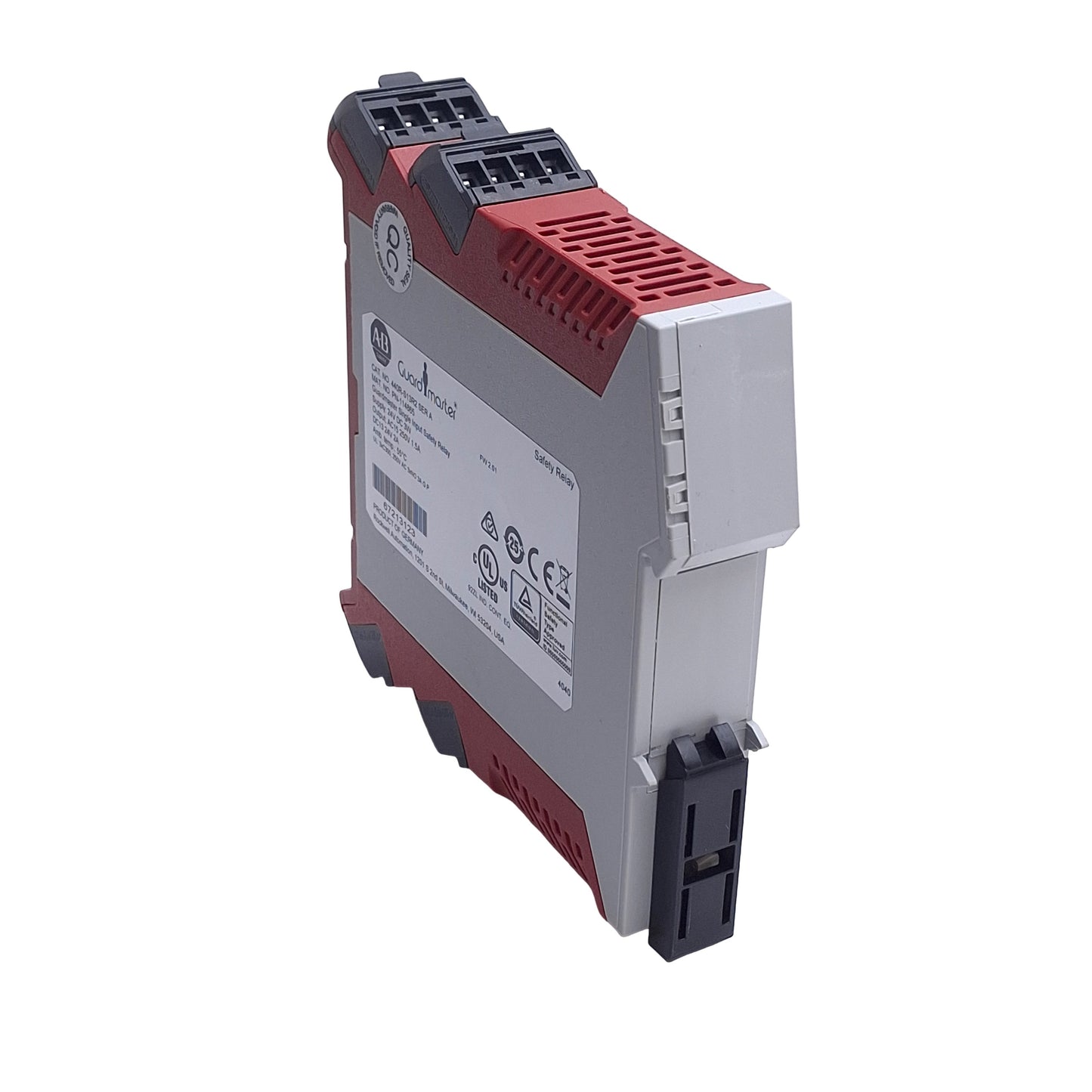 Used Allen-Bradley 440R-S13R2 Guardmaster CI Safety Relay 250VAC 1.5A, 24VDC, 3NO-1NC