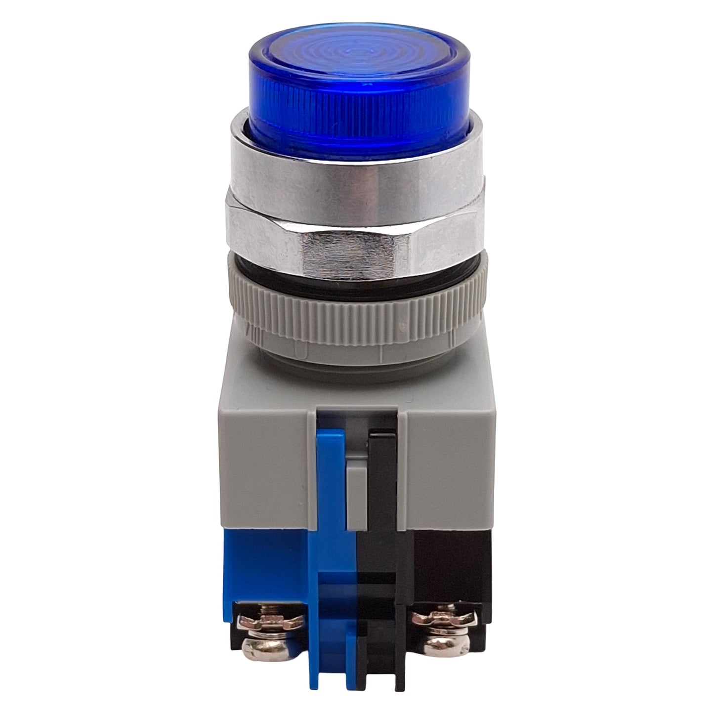Used Idec ALW29910D-S-24V Illuminated Blue Momentary Pushbutton, ø22mm, 1NO, HW-C10
