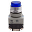 Used Idec ALW29910D-S-24V Illuminated Blue Momentary Pushbutton, ø22mm, 1NO, HW-C10