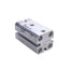 Used SMC RSDQB12-10D Compact Stopper Cylinder, Double-Acting, 12mm Bore, 10mm Stroke