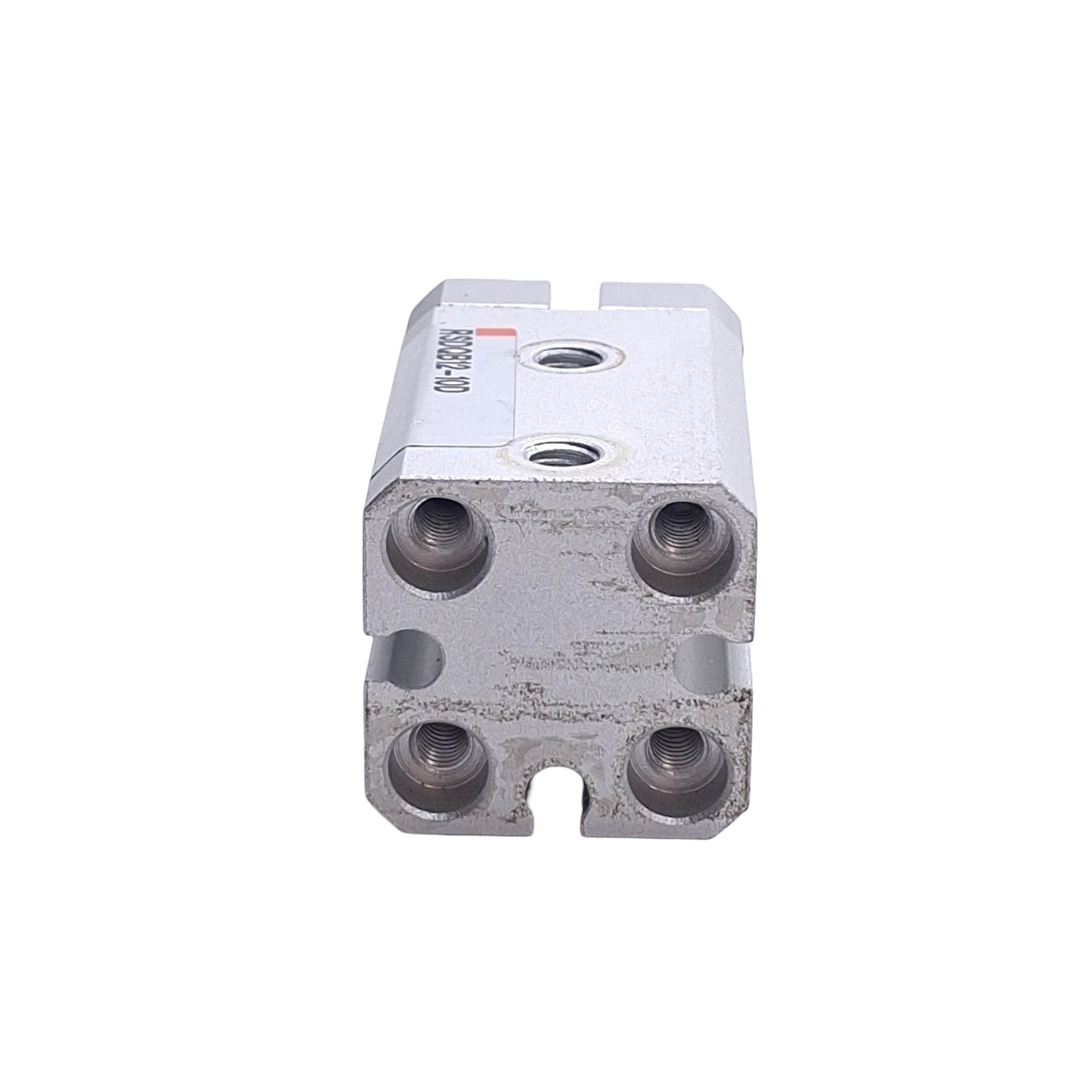Used SMC RSDQB12-10D Compact Stopper Cylinder, Double-Acting, 12mm Bore, 10mm Stroke