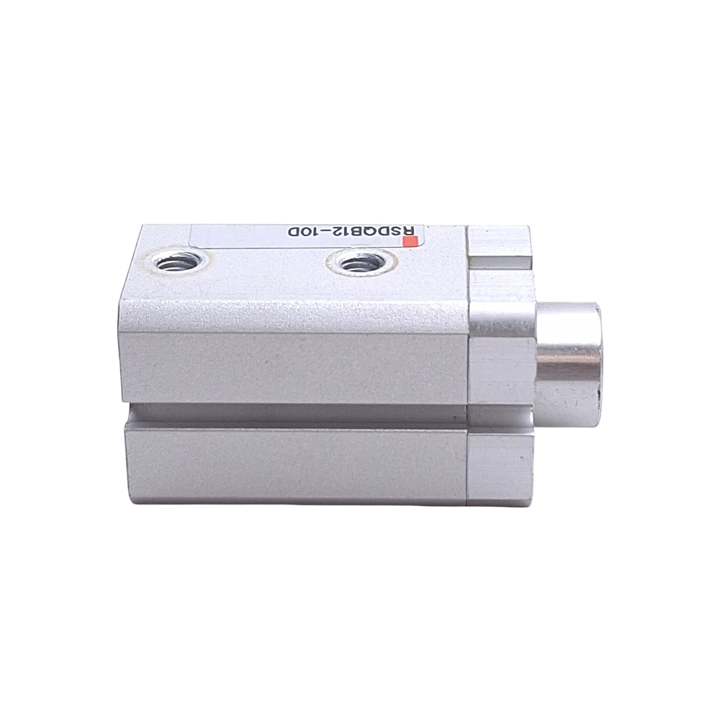 Used SMC RSDQB12-10D Compact Stopper Cylinder, Double-Acting, 12mm Bore, 10mm Stroke