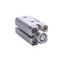 Used SMC RSDQB12-10D Compact Stopper Cylinder, Double-Acting, 12mm Bore, 10mm Stroke