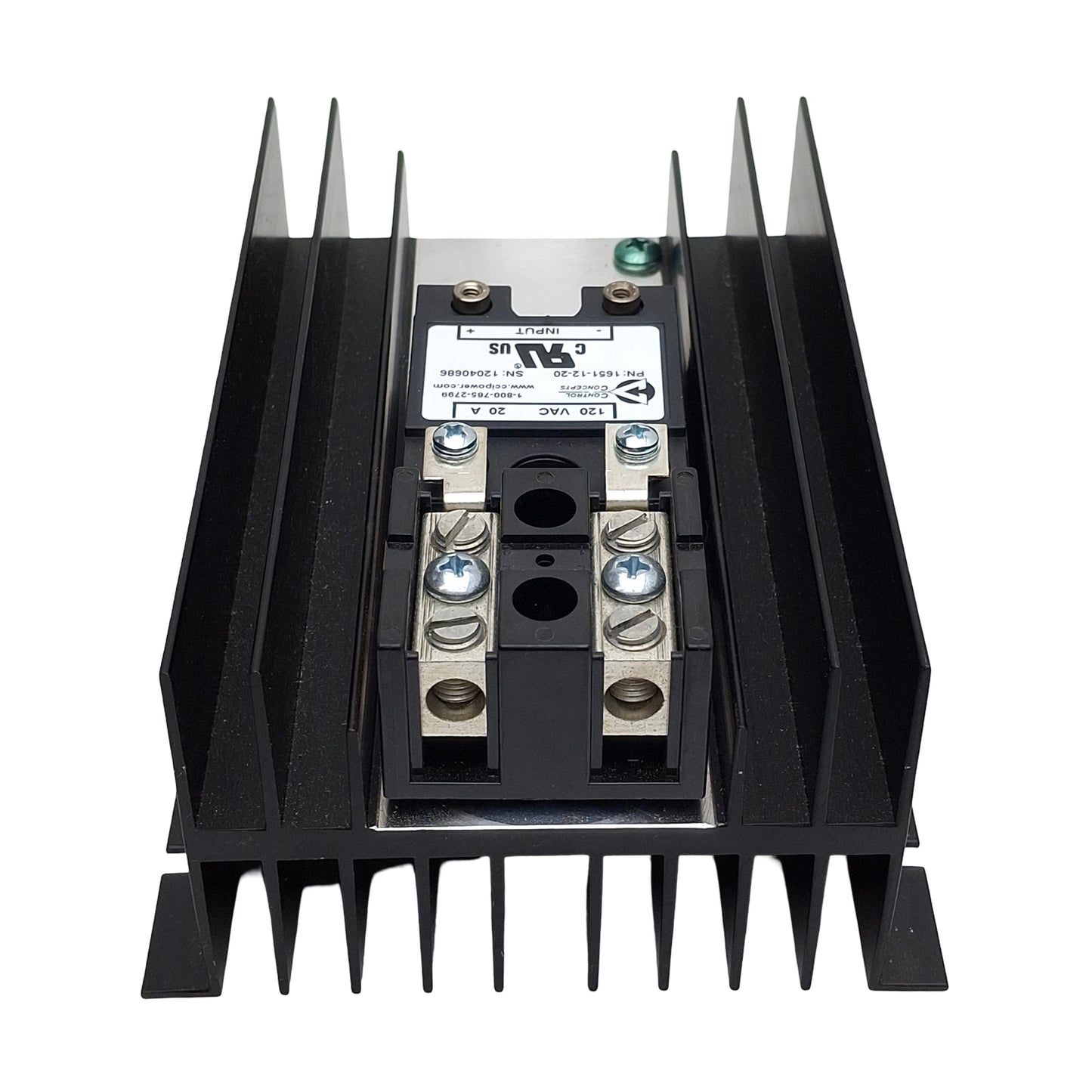 Used Control Concepts 1021A-12-20-0/10V SCR Power Controller 120VAC 20A *Not Complete