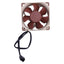 Used Lot of 2 Noctua NF-A6X25 FLX Cooling Fan 29.2m³/h, 12VDC, 3000rpm, 60x60x25mm