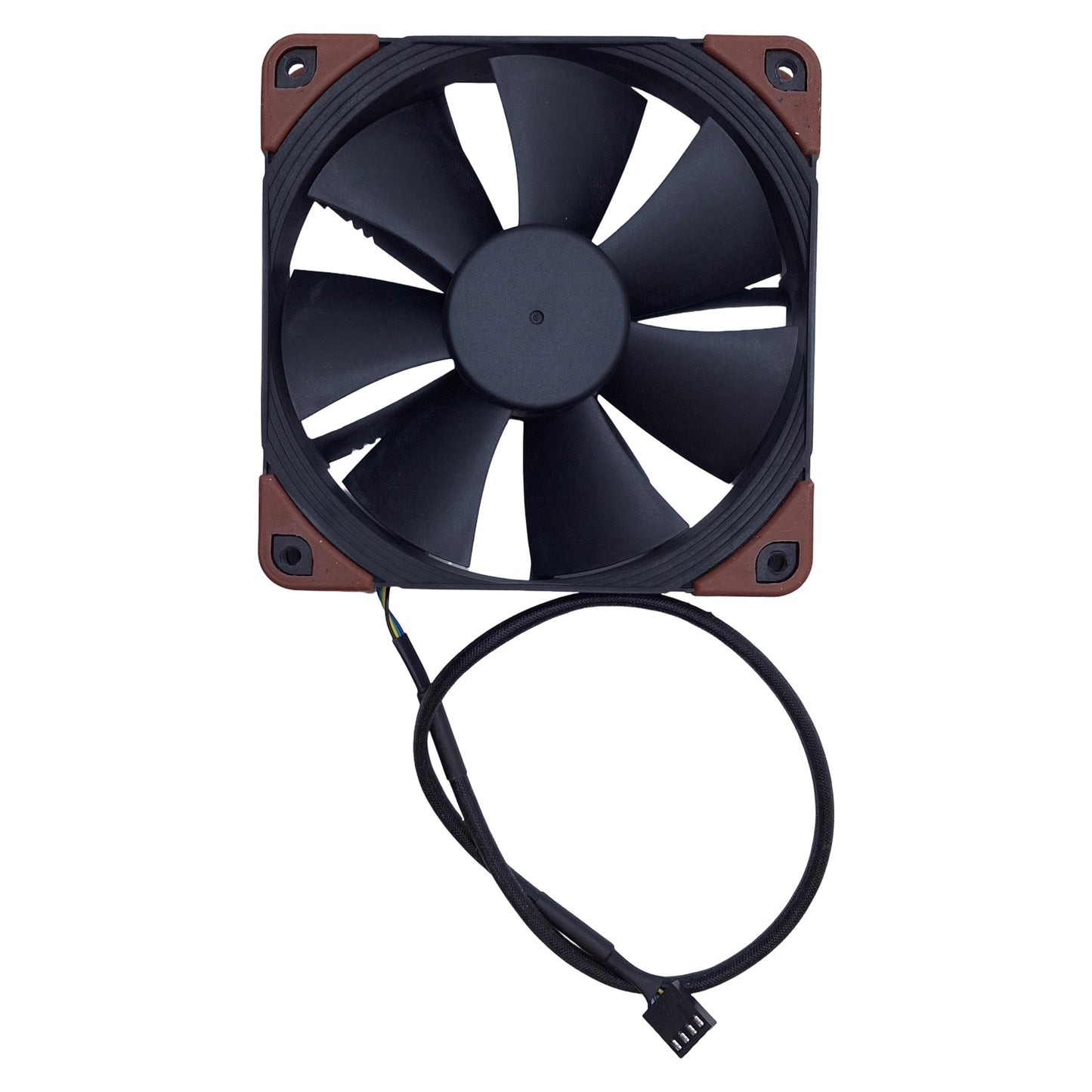 Used Lot of 2 Noctua NF-F12 industrialPPC-2000 PWM Cooling Fan 2000rpm, 120mm