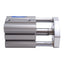 Used Bimba EFT-2525-3E Guided Cylinder, Bore: 25mm, Stroke: 25mm, Ports: 10-32