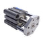Used Bimba EFT-2525-3E Guided Cylinder, Bore: 25mm, Stroke: 25mm, Ports: 10-32
