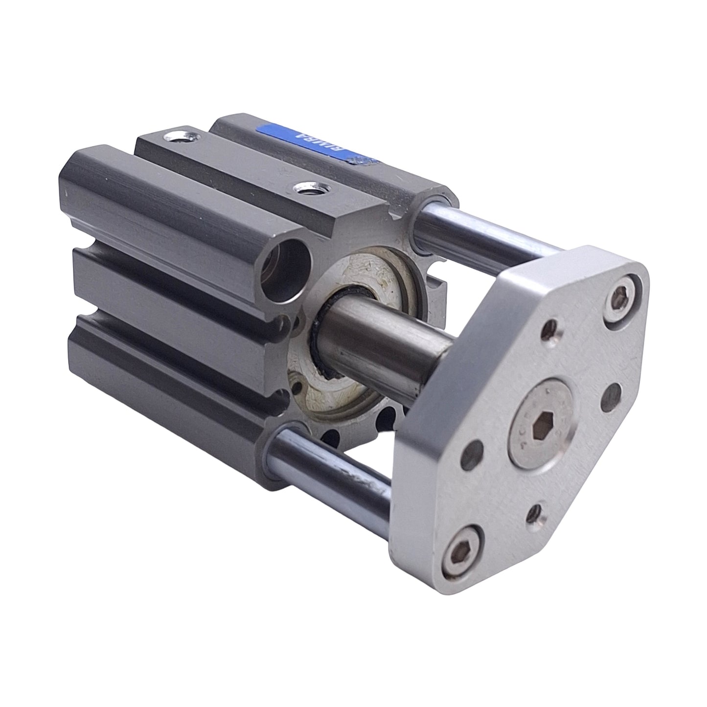 Used Bimba EFT-2525-3E Guided Cylinder, Bore: 25mm, Stroke: 25mm, Ports: 10-32