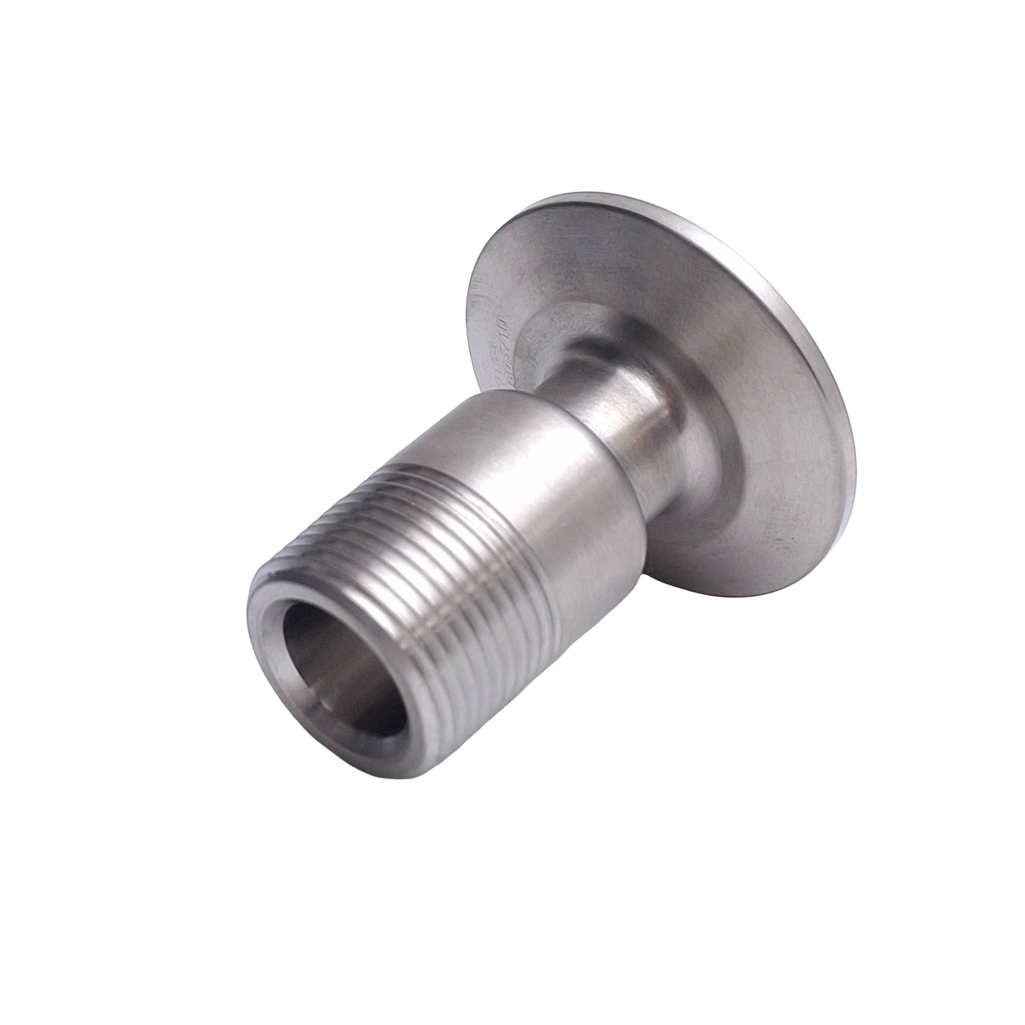 New VNE EG21-6L1.0x.75 Clamp Adapter Sanitary Fitting, 3/4in NPT to 1in Triclamp