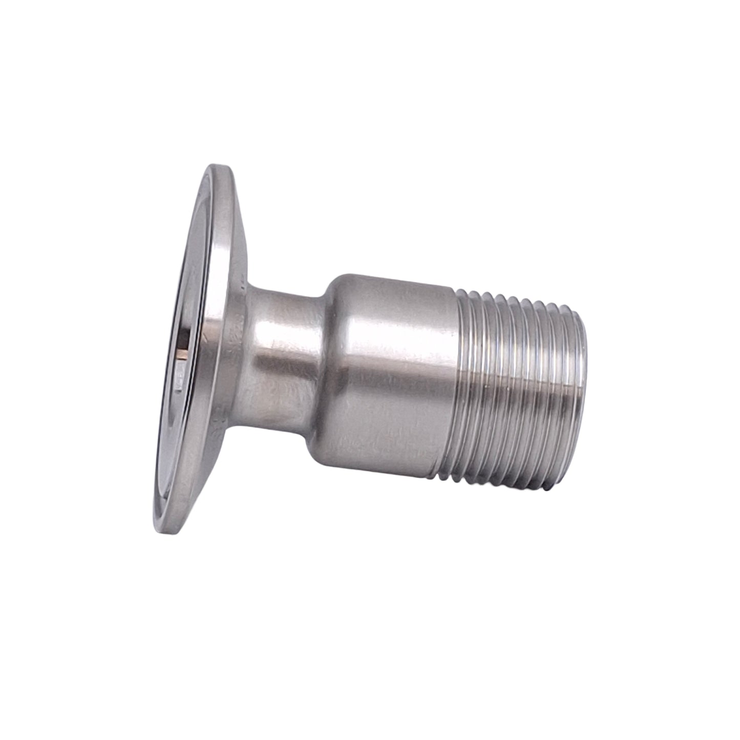 New VNE EG21-6L1.0x.75 Clamp Adapter Sanitary Fitting, 3/4in NPT to 1in Triclamp