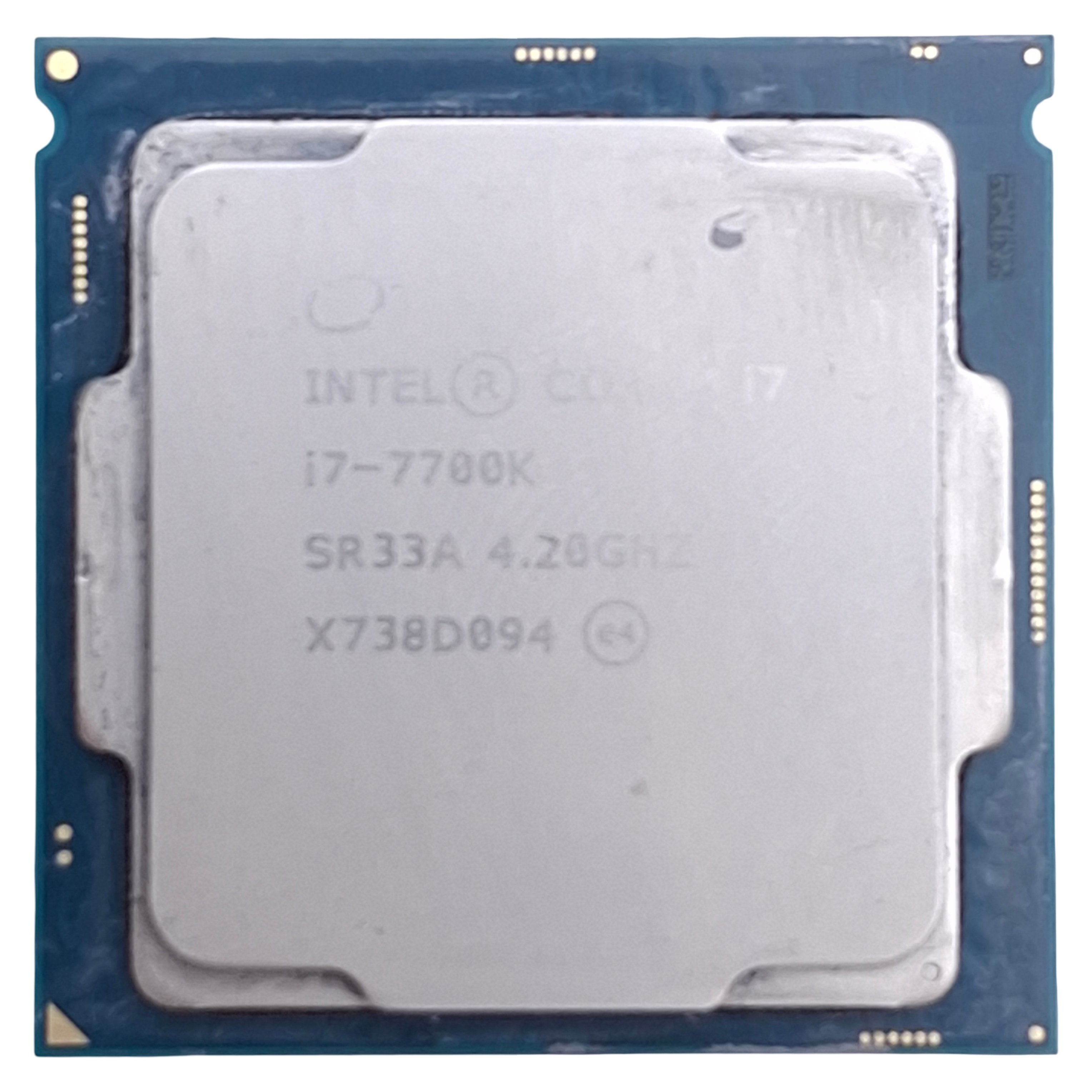 Intel i7-7700k CPU Processor 4.20GHz/4.50GHz Turbo, 4 Core 8 Thread, L ...