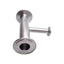 Used Steel & OBrien Stainless Steel Reducing Tee, 1/2in to 1in to 1in Tri-Clamp