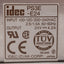 Used Idec PS3E-E24 Power Supply, 100W, 100-120/200-240VAC 2.5/1.5A IN, 24VDC 4.2A OUT