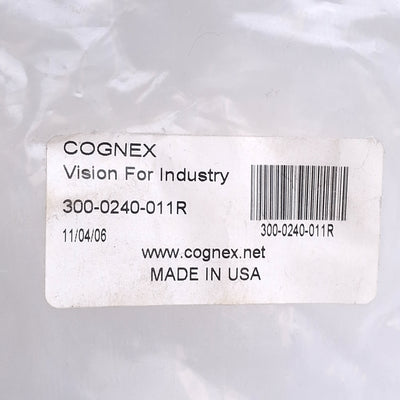 New – Open box Cognex 300-0240-011R General Purpose I/O & Face Plate, *Single I/O*