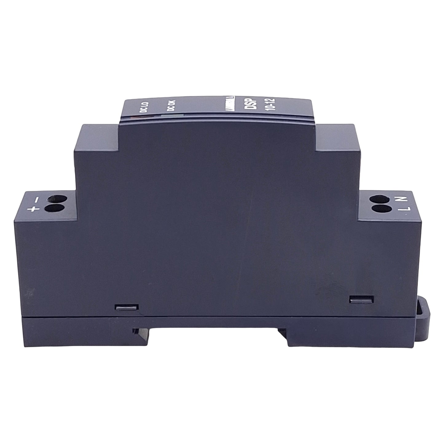 Used TDK-Lambda DSP10-12 PLC Power Supply, 10W, 100-240VAC IN, 12VDC OUT, DIN Rail