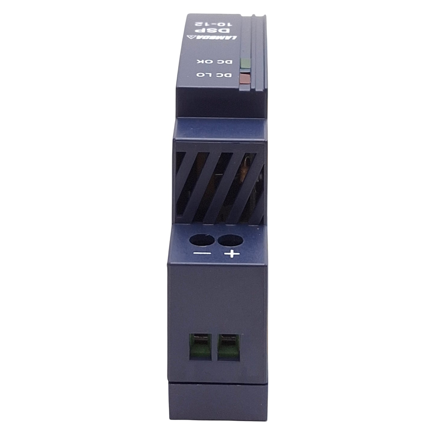 Used TDK-Lambda DSP10-12 PLC Power Supply, 10W, 100-240VAC IN, 12VDC OUT, DIN Rail