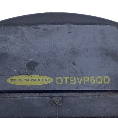 Used Banner OTBVP6QD Optical Touch Button, Momentary Action, Supply: 10-30VDC