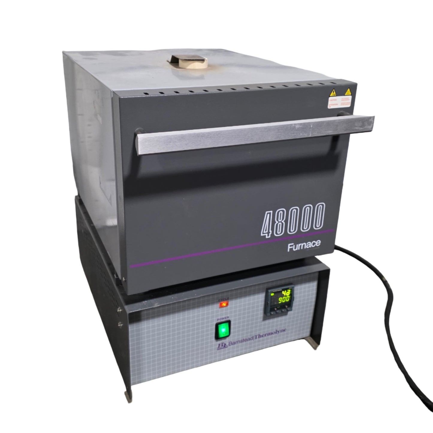 Used Barnstead Thermolyne 48000 Heat Treat Furnace 0.2CuFt 212°F To 2000°F 120V 14.5A