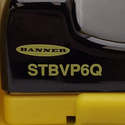 Used Banner STBVP6Q Optical Self-Checking Touch Button, PNP, 10-30VDC, 7/8in Mini QD
