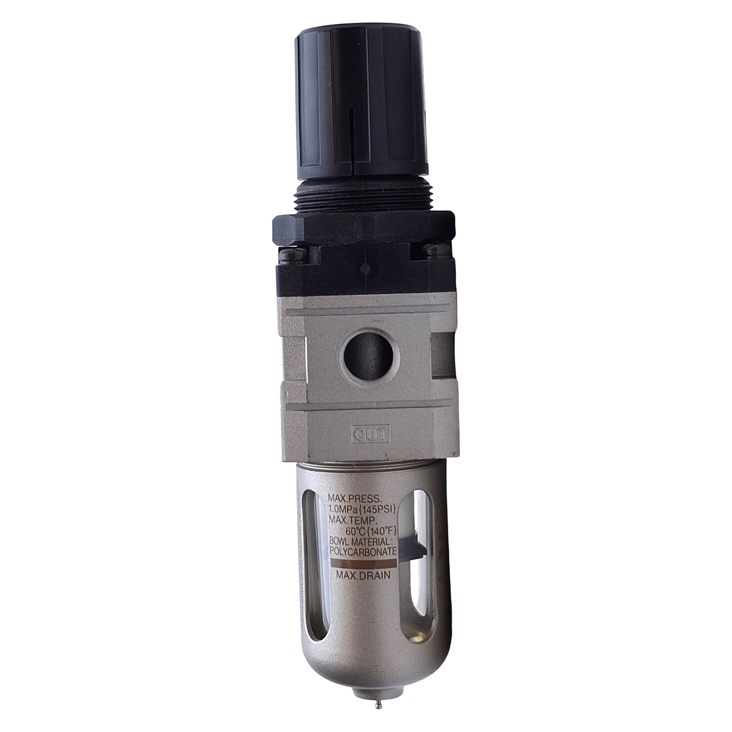 Used SMC NAW2000-N02-C Filter Regulator 0.05-0.85MPa Set Pressure, 1/4" NPT