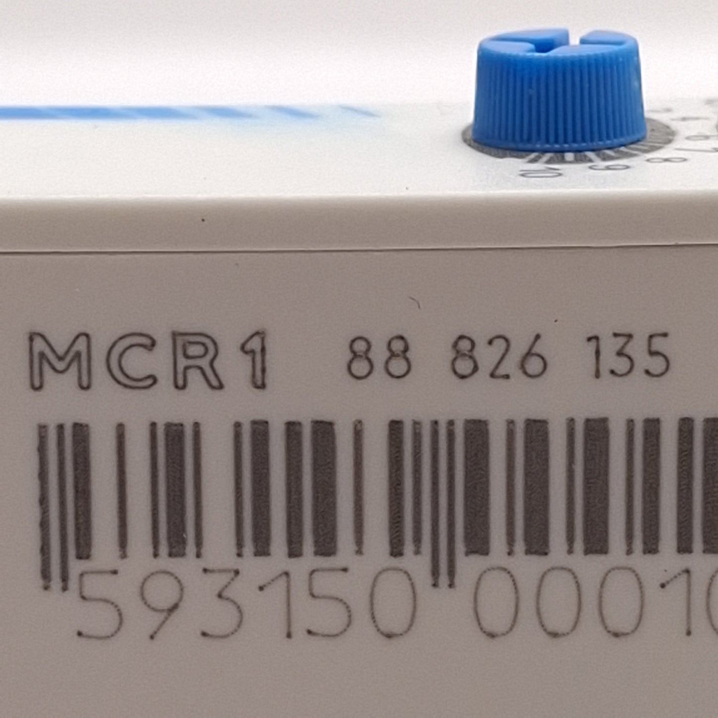 Used Crouzet 88826135 MCR1 Timer Relay, 0.1s-100h, 8A, 24-240VAC/24VDC, DIN Rail