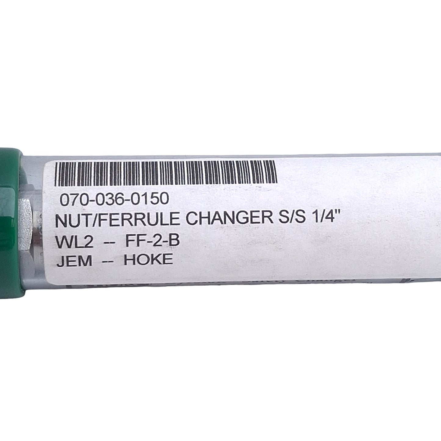 New Lot of 5 Hoke 070-036-0150 WL2-FF-2-B Gyrolok Compression Nut/Ferrule ø1/4in, SS