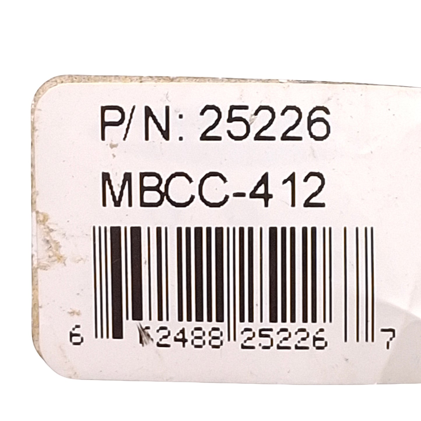 Used Banner MBCC-412 25226 Single Ended Cordset, 9A 300V, 4-Pin 7/8in Mini QD, 6ft