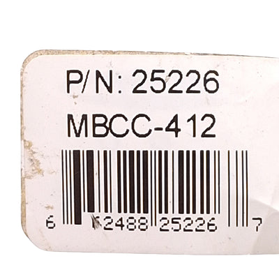 Used Banner MBCC-412 25226 Single Ended Cordset, 9A 300V, 4-Pin 7/8in Mini QD, 6ft