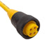 Used Banner MBCC-412 25226 Single Ended Cordset, 9A 300V, 4-Pin 7/8in Mini QD, 6ft