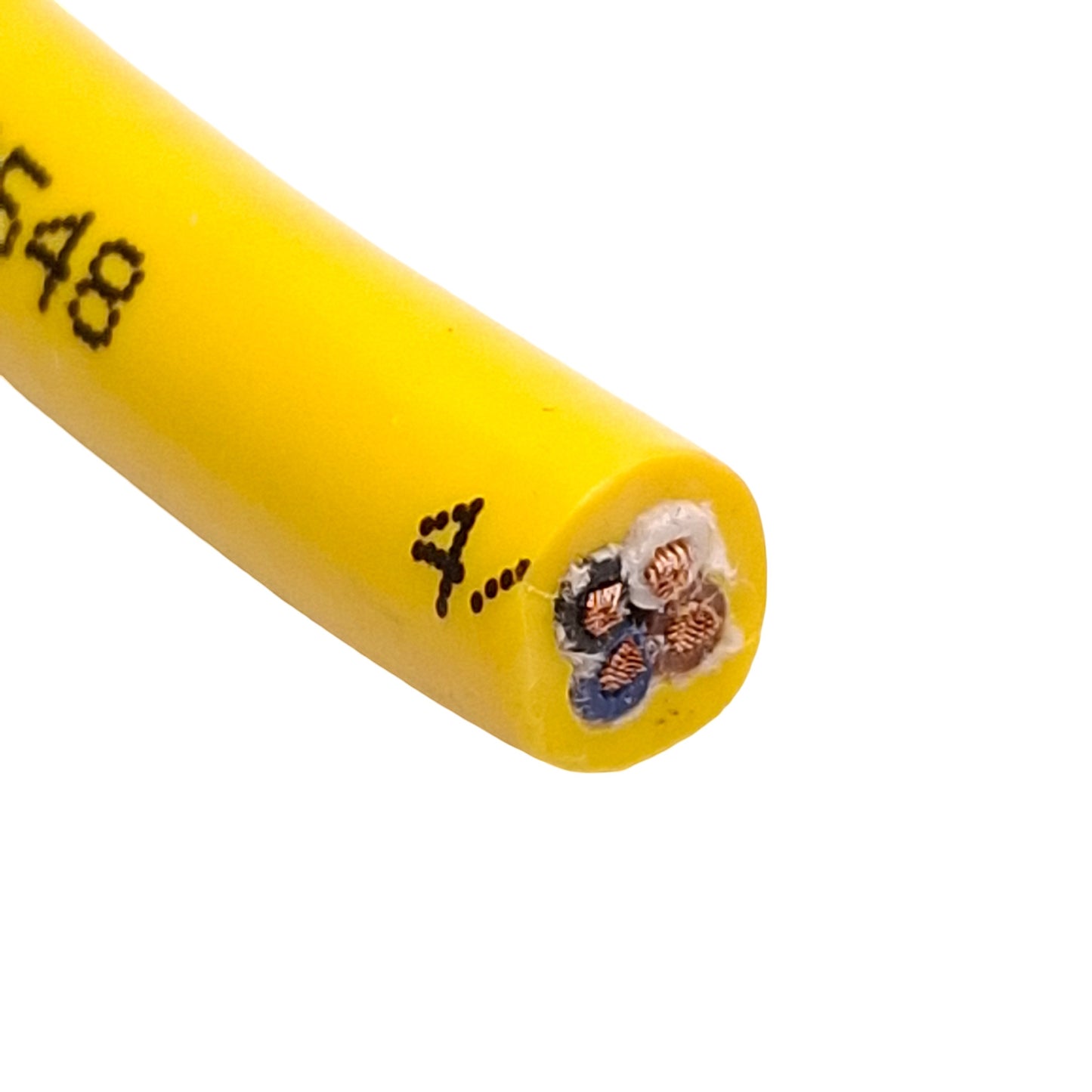 Used Banner MBCC-412 25226 Single Ended Cordset, 9A 300V, 4-Pin 7/8in Mini QD, 6ft