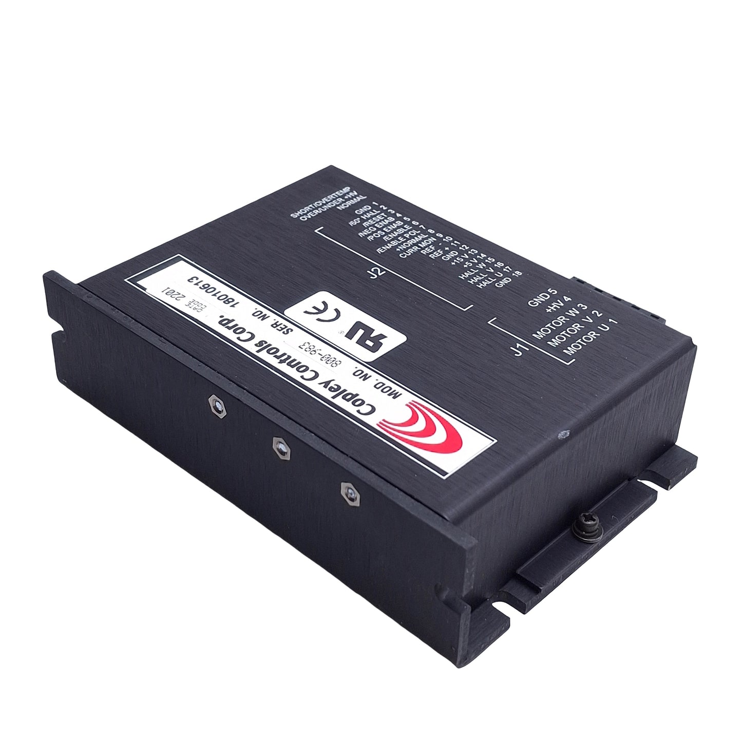 Used Copley Controls 800-983 Servo Motor Drive, *Missing J2 Connector*