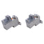 Used Lot of 2 SMC SY113-5LOZ-PM3-F Solenoid Valve 3-Port 2-Position, 24VDC M5x0.8