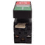 Used Eaton E22DB1B20X11C Double Headed Illuminated Pushbutton, 1NO+1NC, I/O Marking